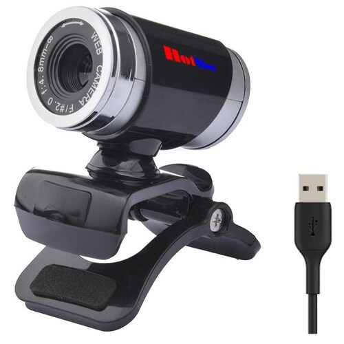 Cámara para Uso Personal MXWEE-001-29 HD USB Estática AutoFocus 800x600px 50MP Plástico Negro, SwivelCam
