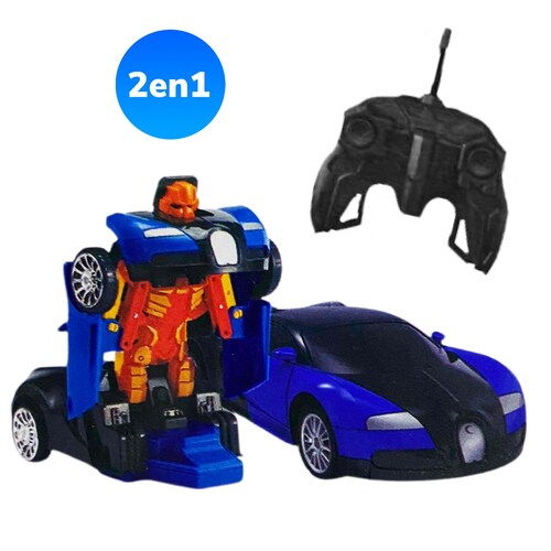 Carro De Control Remoto Transformer 2en1 Wild Leopard