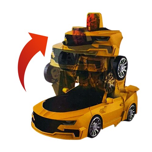 Carro De Control Remoto Transformer 2en1 Wild Leopard