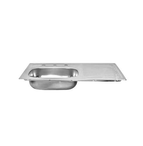 FREGADERO / TARJA COCINA TRAMONTINA 93848535 ACERO INOX 80X52 END4**