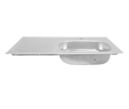 FREGADERO TARJA TRAMONTINA 93849515 ACERO INOX 80X52 IZQUIERDO END3**