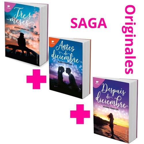 Tres Meses /antes De Diciembre/después De Diciembre  PACK 3 ORIGINALES