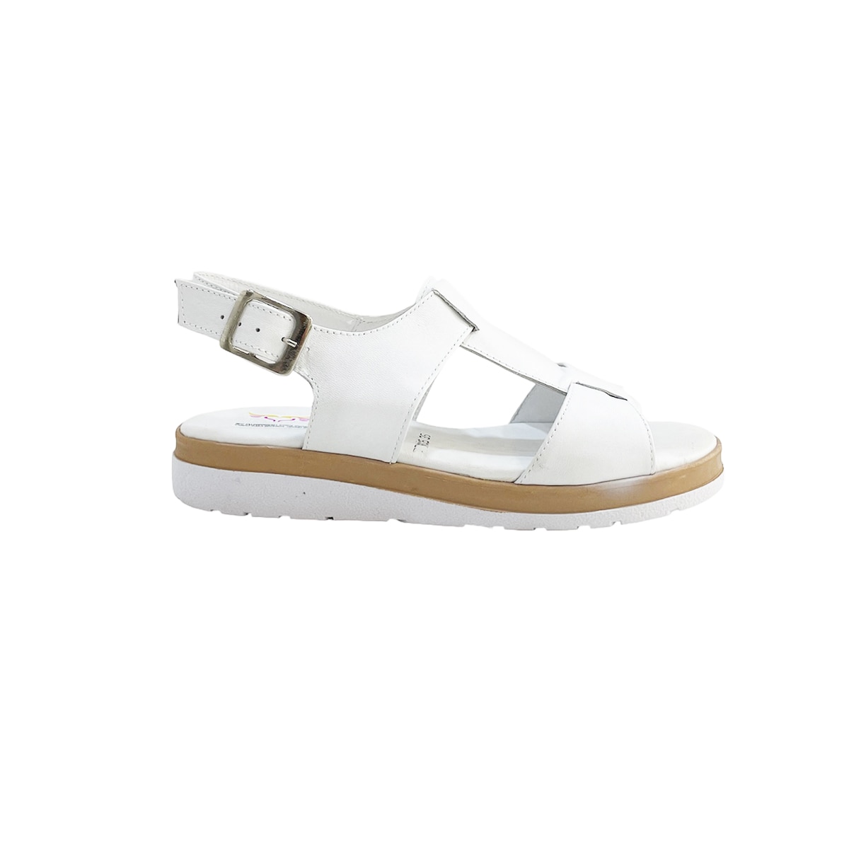 Sandalias Huaraches De Mujer Lady Look Blanco Piel