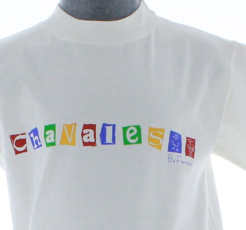 Playera Niño Algodón Blanco T shirt 3410 1 a 18 Años.
