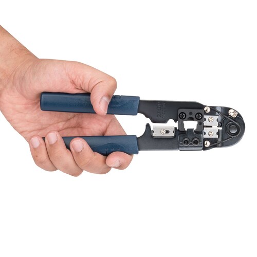 Pinza Telefónica Ponchadora De Plug RJ45 Adaptador Corte Steren
