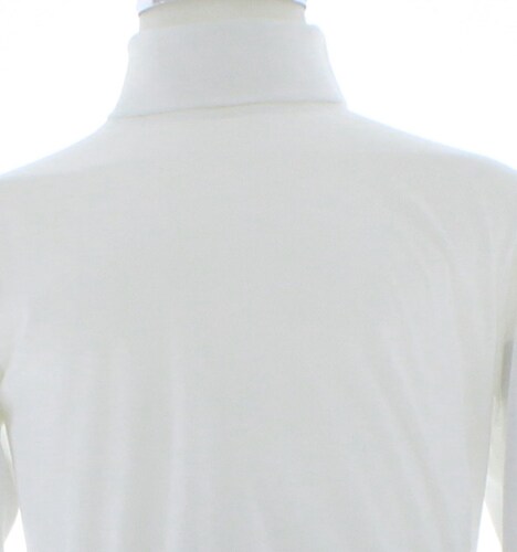 Playera Niño/Niña Cuello de Tortuga Blanco 3420 2 a 16 Años.