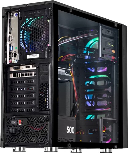 Xtreme PC Gaming Geforce GTX 1650 AMD Ryzen 5 4500 16GB SSD 500GB ARGB WIFI Black 