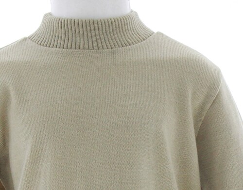 Sueter Ligero Niño Beige Cuello Alto 3451 2 a 16 Años.