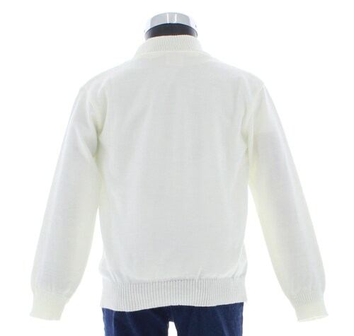 Sueter Ligero Niño o Niña Color Beige Cuello Alto 3456 2 a 16 Años.