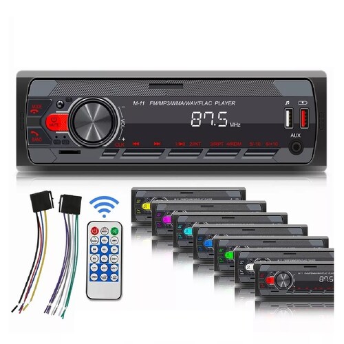 Reproductor De Mp3 Estéreo Bluetooth Control De Voz 2 Usb