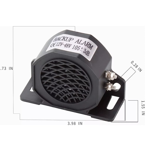 Alarma Reversa  Equipo Pesado Uso Rudo Trailer Camion