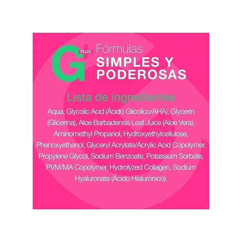 Serum Facial Acido Glicolico Aha Acido Hialuronico + Peeling