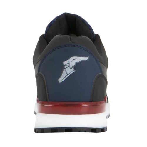 Tenis urbano retro Goodyear racing color azul marino para hombre, mod. 821749