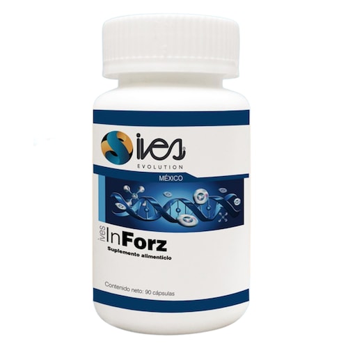 Inforz Ives México Noni Ginseng Jalea Real Equinacea Polen 90 Cáps..