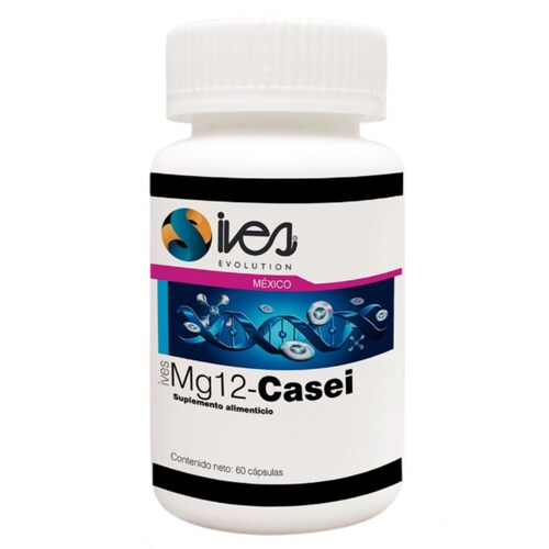 Magnesio Ives Evolution México Lacto bacilos Casei Alfalfa 60 Cáps..