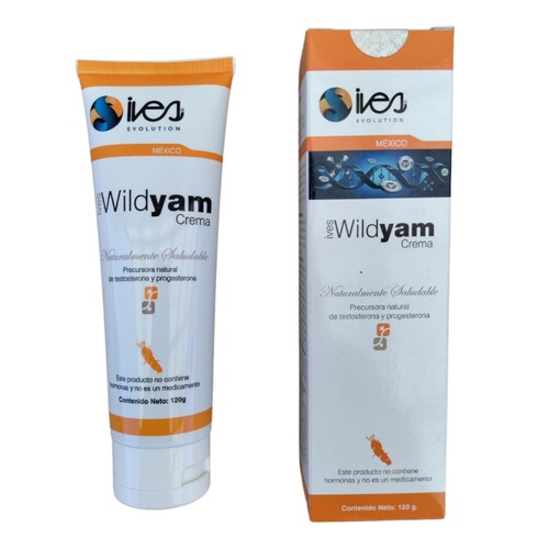 Wild Yam Ives México Crema de Camote Silvestre Orgánica 120 Gr..