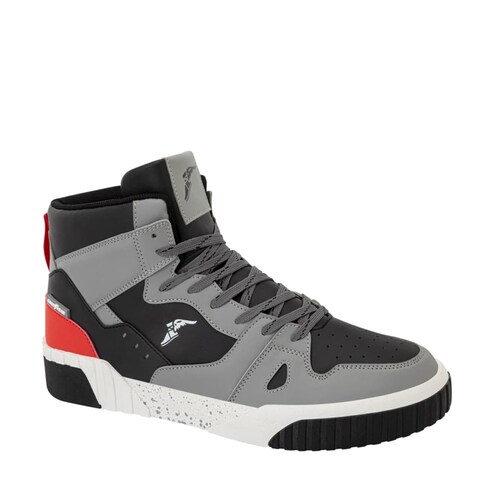 Tenis de bota urbanos, marca Goodyear, color negro con gris, para hombre, mod. 1025349