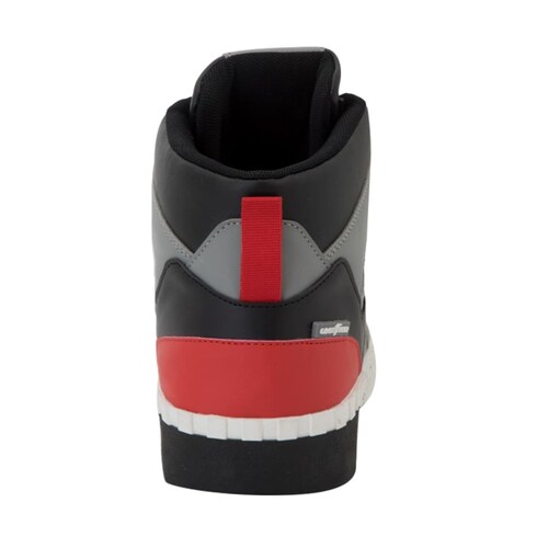 Tenis de bota urbanos, marca Goodyear, color negro con gris, para hombre, mod. 1025349
