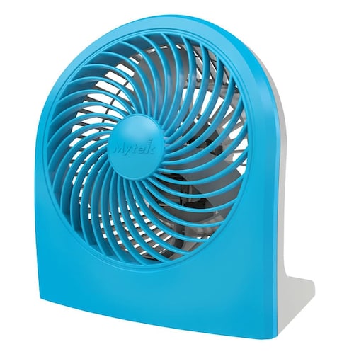 Ventilador de Mesa / Piso 9 Pulgadas Azul Mytek 3199.