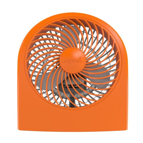 Ventilador de Mesa / Piso 9 Pulgadas Naranja Mytek 3199.