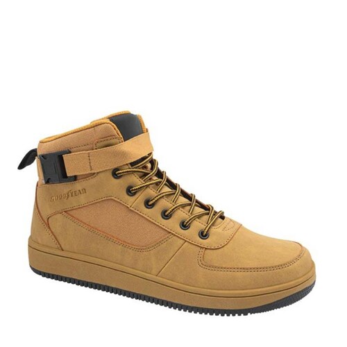 Bota urbana de caja marca Goodyear para hombre, color camel, mod. 1064562