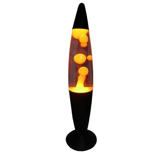 Lámpara de Lava Naranja Mil Luces