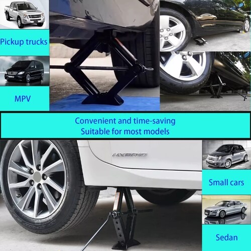 Gato Manual De Manivela De 2 Toneladas Herramienta Para Auto