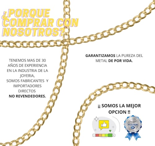 Cadena Torzal Italiano Oro 10k Torsal 55cm - 2.2mm Italy.