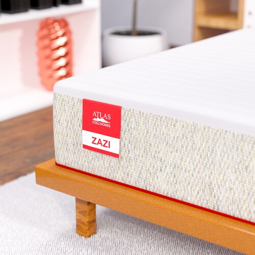 Colchón Matrimonial en Caja Zazi + Almohada en Caja de Memory Foam