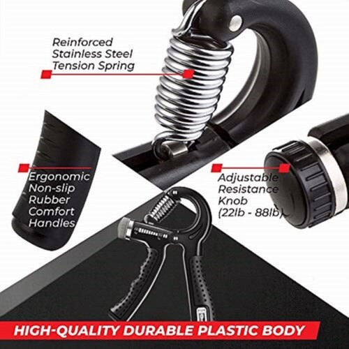 Ejercitador De Mano 7 en 1 Negro