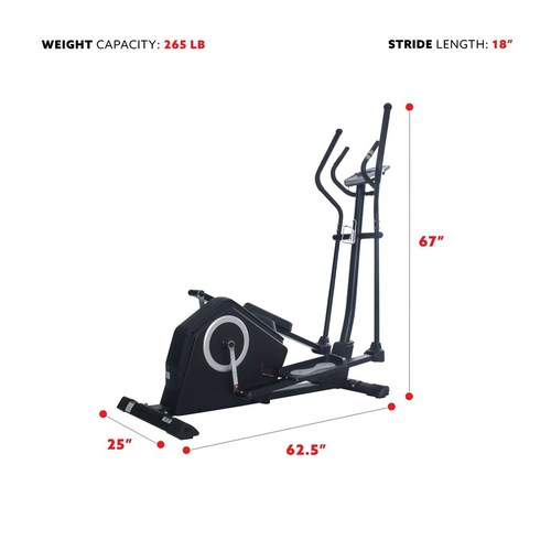  Elíptica programable SF-E3890 Sunny Helth & Fitness.
