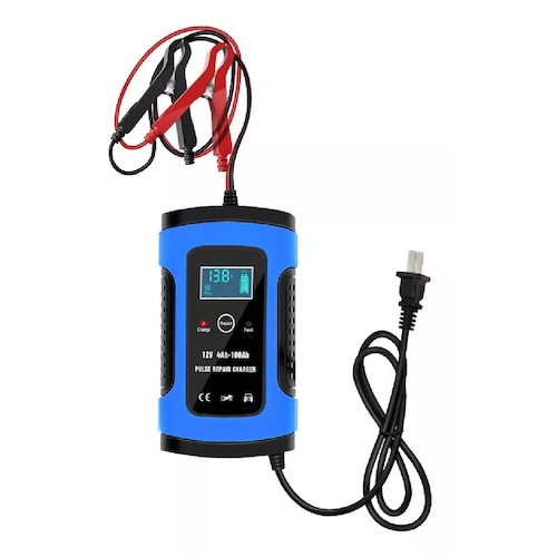 Cargador Auto Batería Rápido Automático 12v 6a Smart Digital