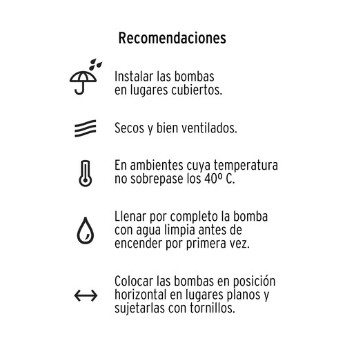 Bomba periférica 1/2 HP, Pretul - 30 L/min Altura máxima 20 m