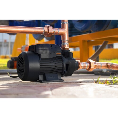 Bomba periférica 1/2 HP, Truper , Altura máxima: 40 m , Flujo máximo: 40 L/min 