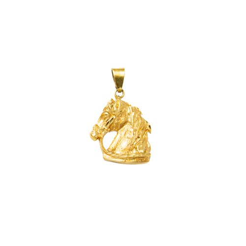 Dije Caballo En Oro De 14 Kilates. 