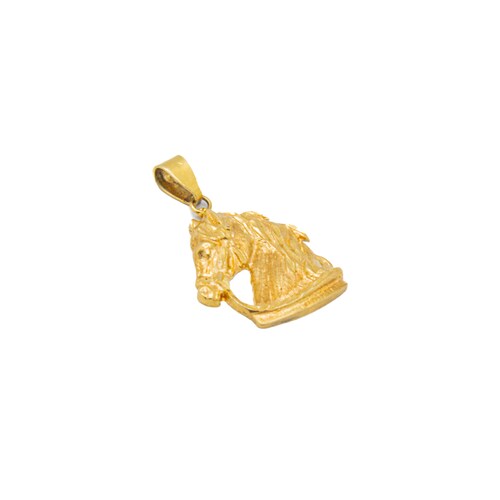 Dije Caballo En Oro De 14 Kilates. 