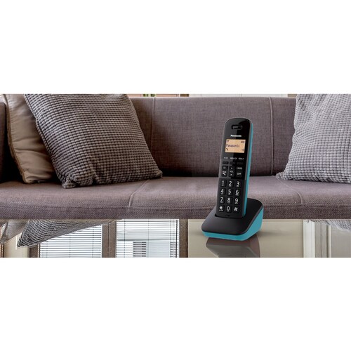 Teléfono inalámbrico Panasonic KX-TGB310MEC DECT 6.0 Azul