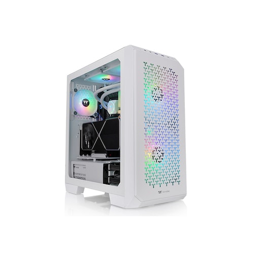 Gabinete Thermaltake View 300 MX ARGB ATX Cristal Miditower Blanco CA-1P6-00M6WN-00.