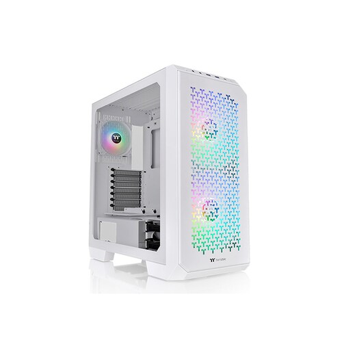 Gabinete Thermaltake View 300 MX ARGB ATX Cristal Miditower Blanco CA-1P6-00M6WN-00.
