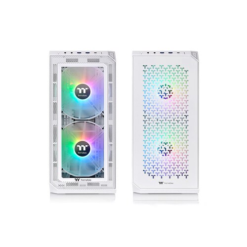 Gabinete Thermaltake View 300 MX ARGB ATX Cristal Miditower Blanco CA-1P6-00M6WN-00.
