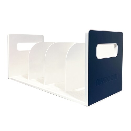 AGBOX Librero Minimalista, Azul Marino