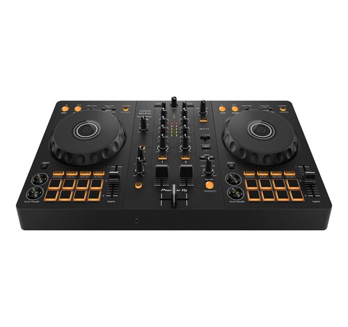 Pioneer Controlador DJ DDJ-FLX4 driver de DJ Rekordbox y Serato de 2 barajas - Grafito