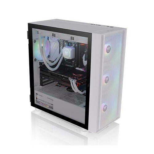 Gabinete Thermaltake H570 Tg Argb Atx Cristal Miditower Snow Blanco Ca-1T9-00M6Wn-01.