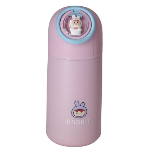 Vaso de vidrio recubierto de plastico con diseño infantil