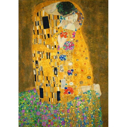 Rompecabezas The Kiss 1908 Gustave Klimt Bluebird 1000 pz