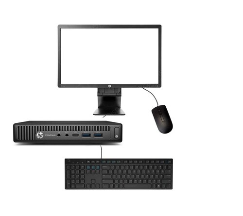 PC HP PRODESK 800 G2 MINI, Intel Core i5-6a Gen, 8GB RAM, 500GB HDD, MONITOR 19",EQUIPO CLASE A, REACONDICIONADO