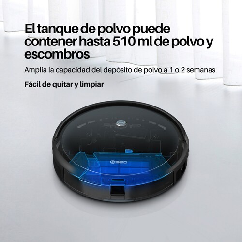 Robot Aspiradora Inteligente C50 Barre, Trapea y Autocarga - Alexa y Google.