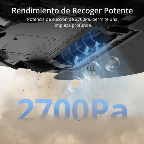 Robot Aspiradora Inteligente P7 | Aspira y Trapea con Autocarga.