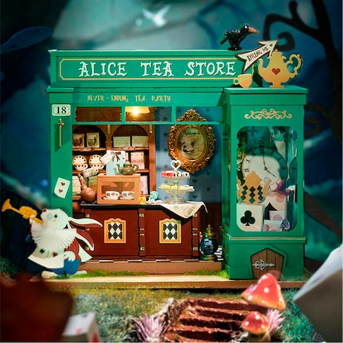 Rompecabezas Tienda De Té De Alice.