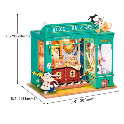 Rompecabezas Tienda De Té De Alice.